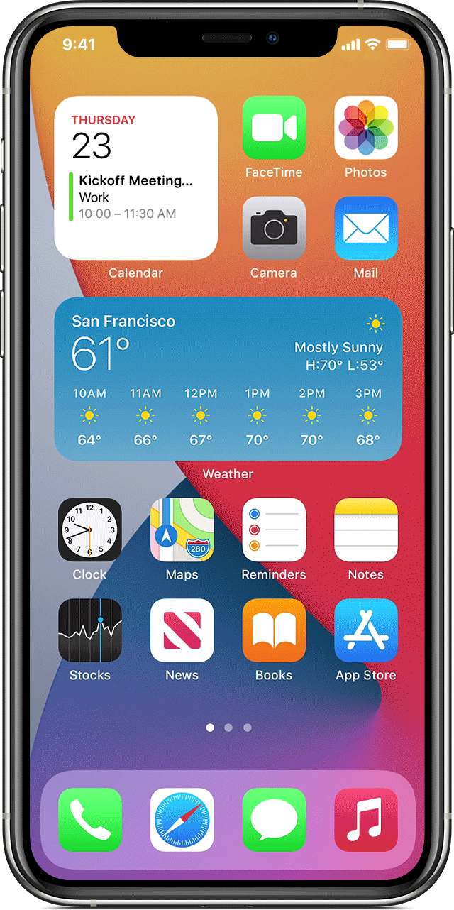 ios14-iphone-11pro-widgets-stack-animation